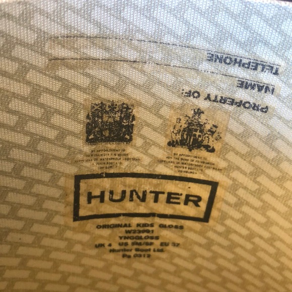 SOLD: Hunter Rainboots - Picture 6 of 8